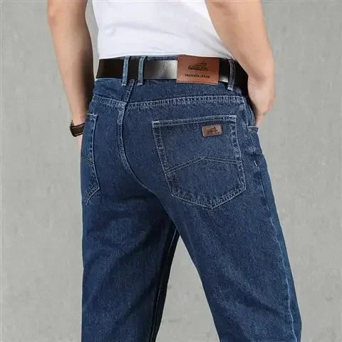 Jeans for Men Work Wear Male Cowboy Pants Fashion Trousers 
