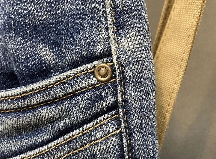 Jeans for Men Harem Torn High Quality Loose Mens Cowboy Pants 