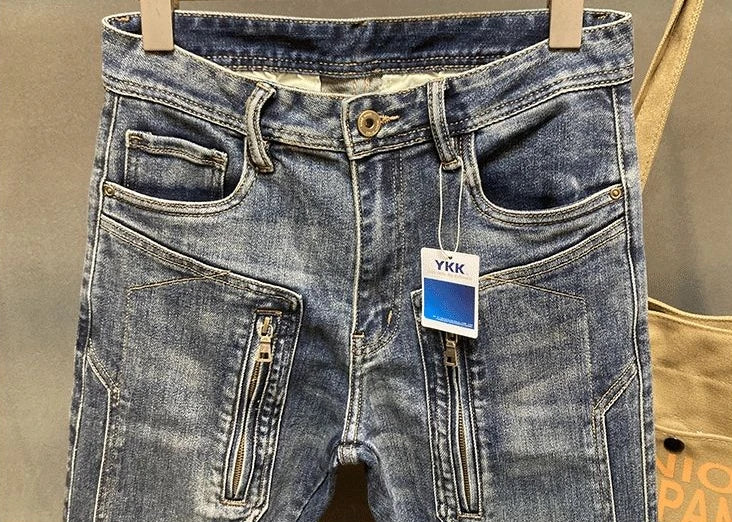 Jeans for Men Harem Torn High Quality Loose Mens Cowboy Pants