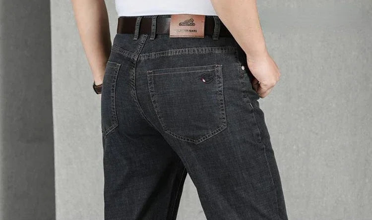 Jeans for Men Work Wear Male Cowboy Pants Fashion Trousers 
