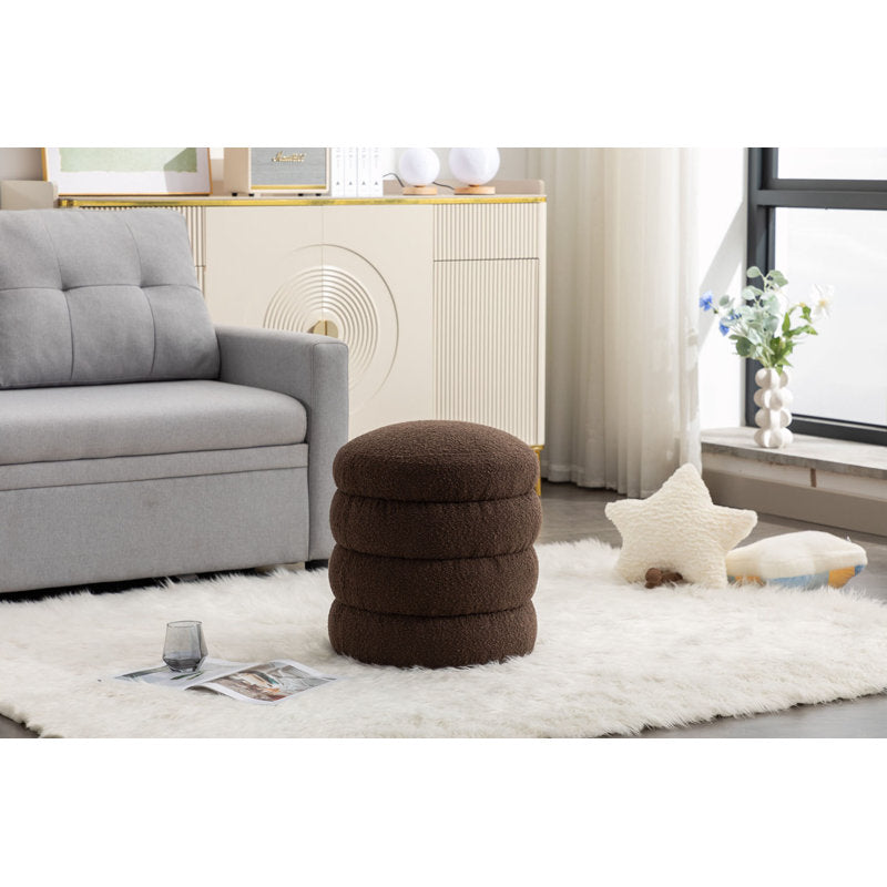 Slaten Wood Accent Stool