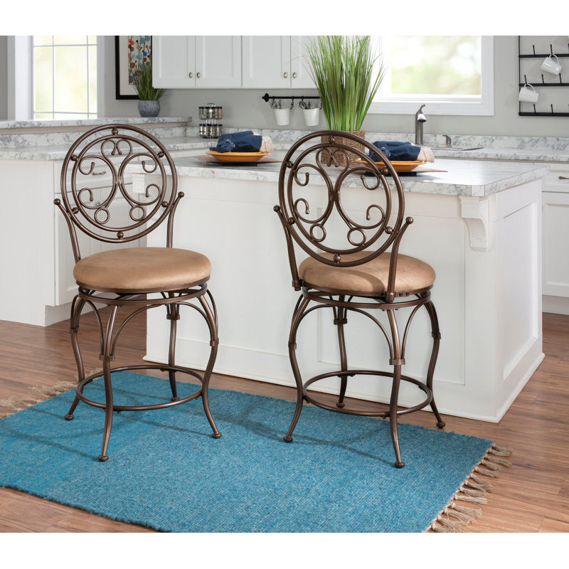 Spradley Oversized Swivel Stool