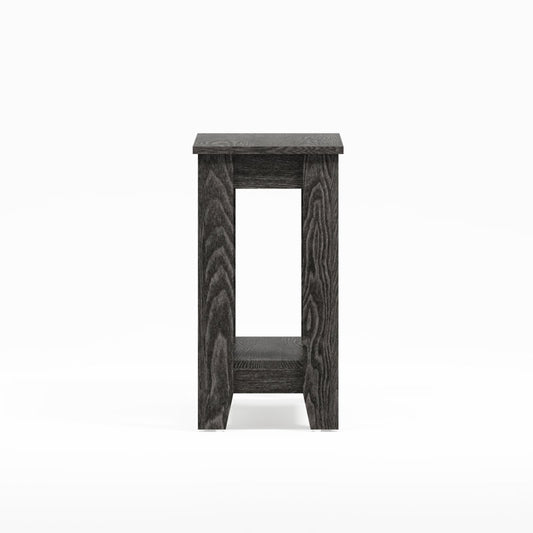 Lark Manor Weddel Basilico Dark Gray Oak End Table