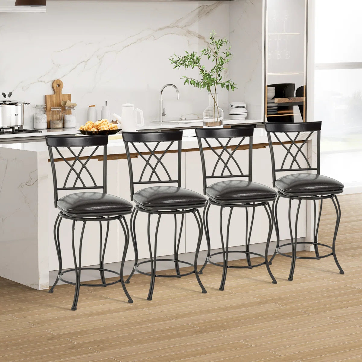 Classic Country Counter Height Bar Stool