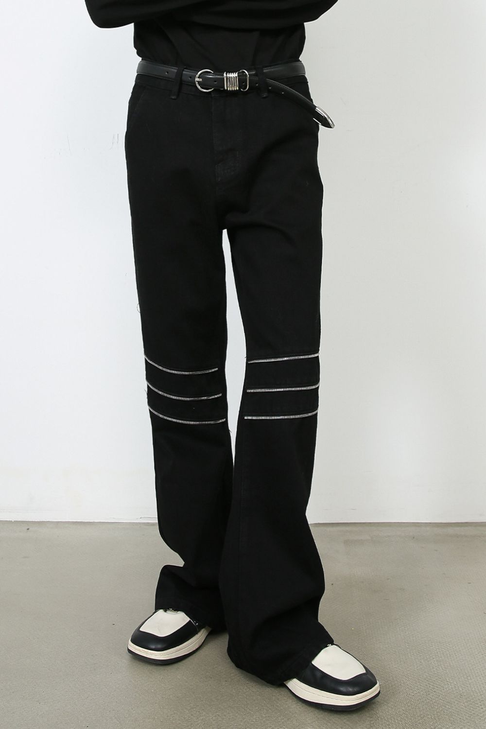 Men's Bootcut Jeans with Pockets