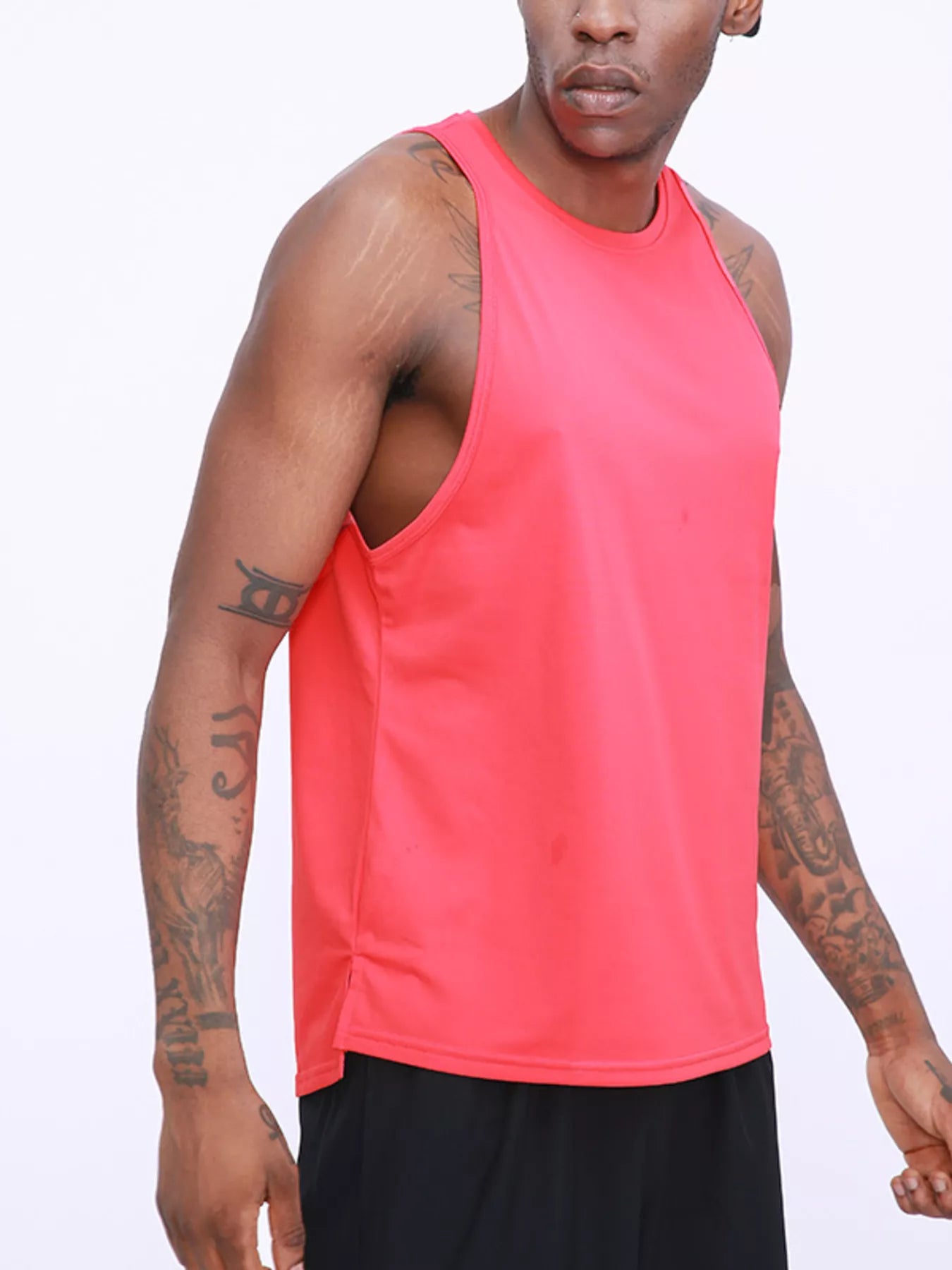Men's Plus Size Sleeveless Performance Active Tank