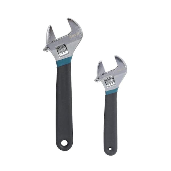 Anvil 2-Piece Adjustable Wrench Set 91608