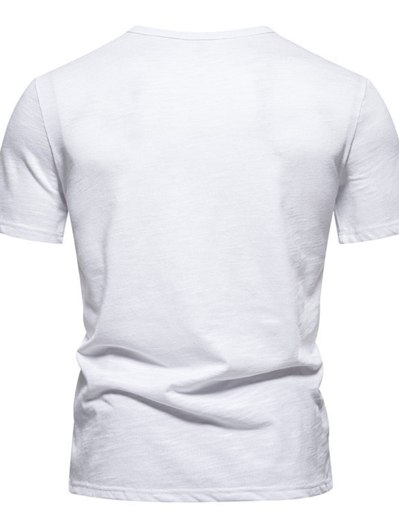 Men's Casual V-Neck Slim Fit T-Shirt