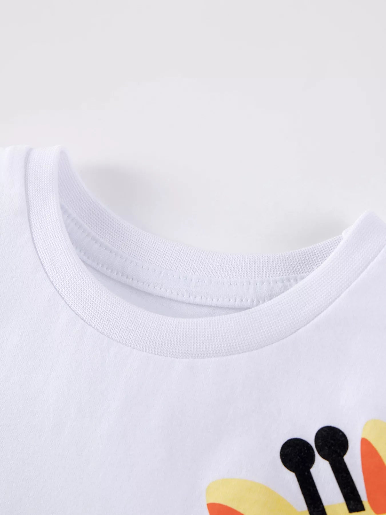 Children's Cartoon Animal Print Short Sleeve T-Shirt