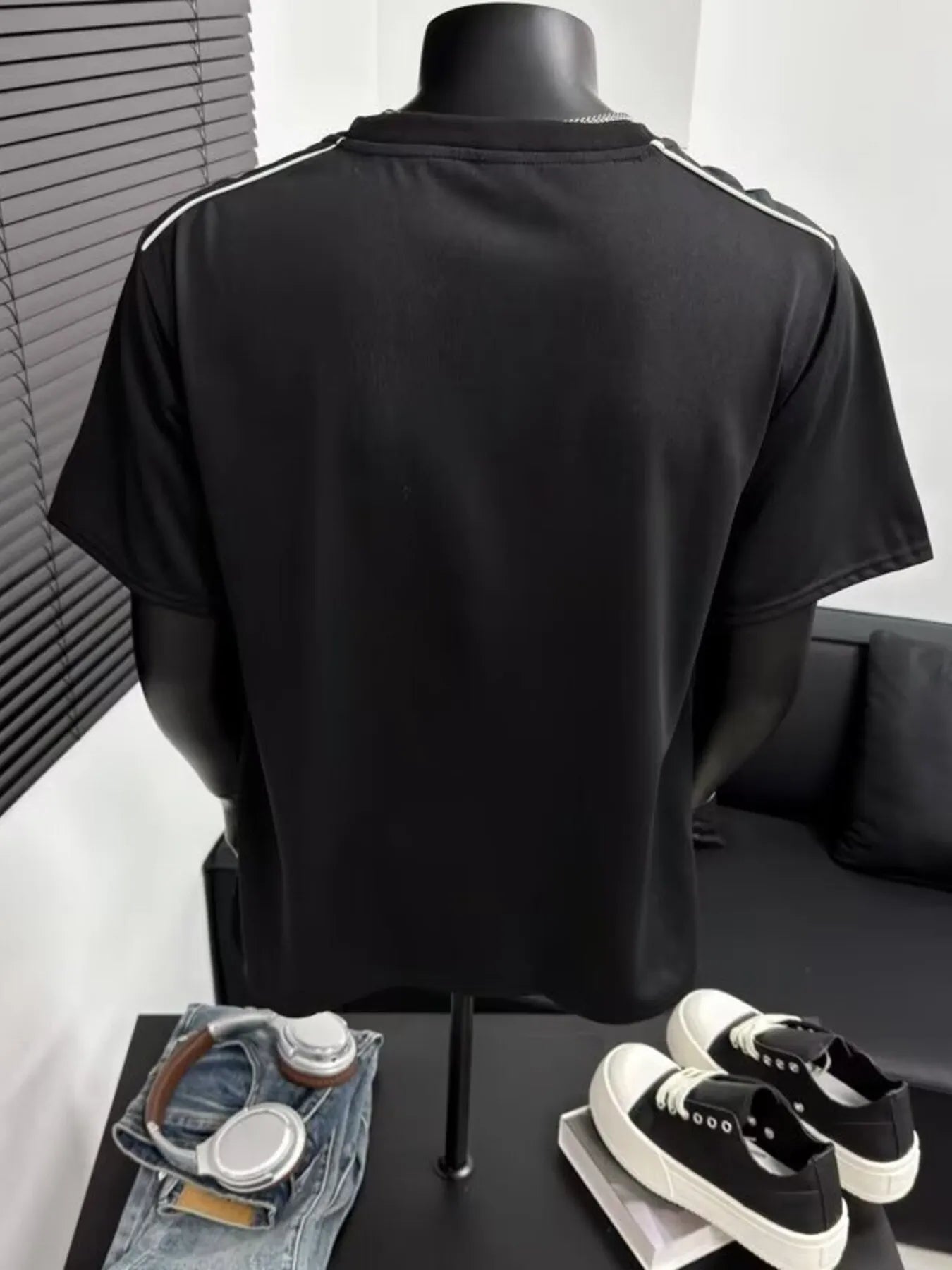 Men's Full Size Round Neck Short Sleeve Top Plus Size