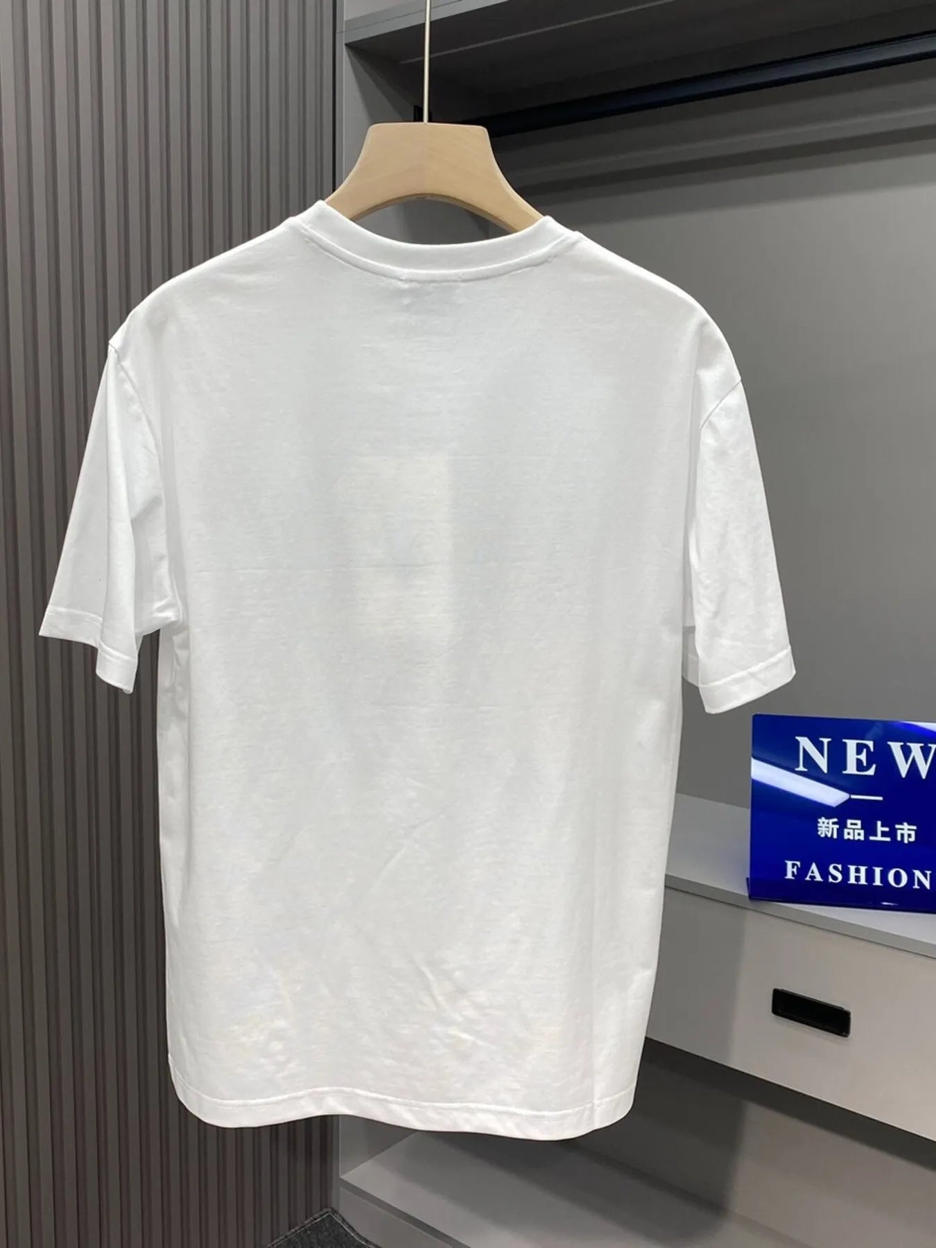 Men's Plus Size Letter Graphic Round Neck Short Sleeve T-Shirt