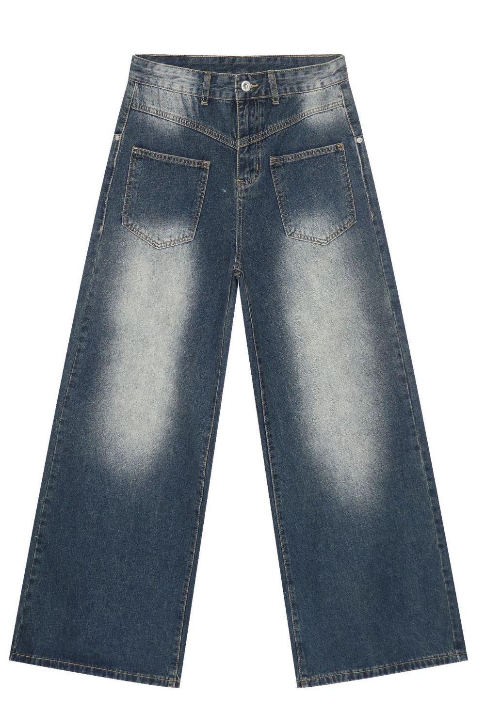 Men's Wide Leg Jeans