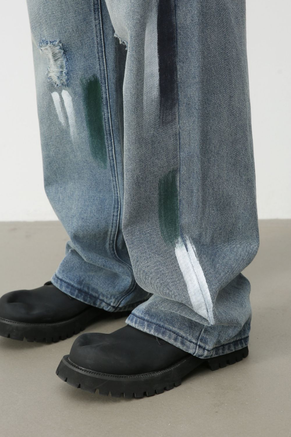 Men's Paint Loose Jeans