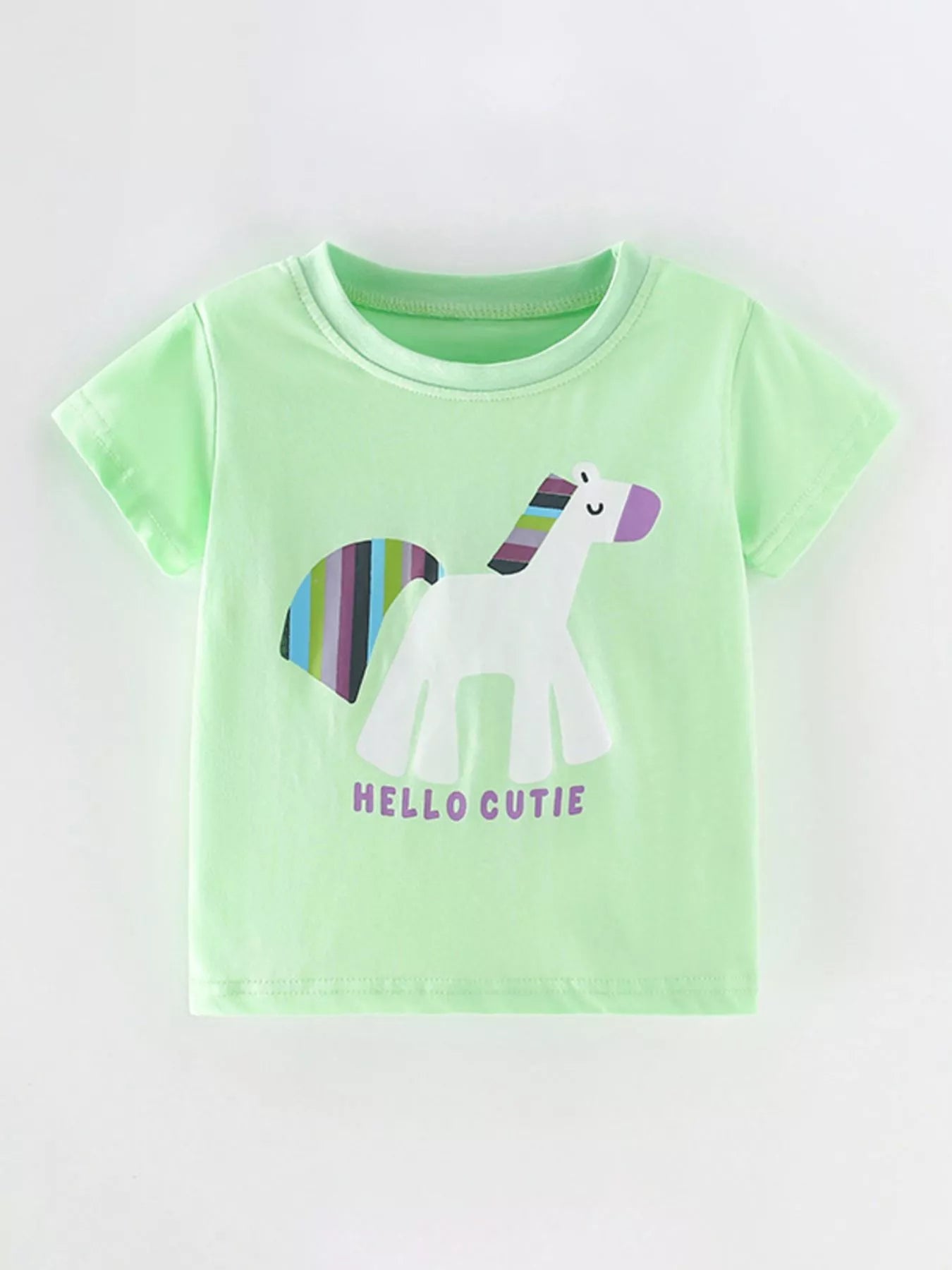 Children's Unicorn Graphic Short Sleeve T-Shirt