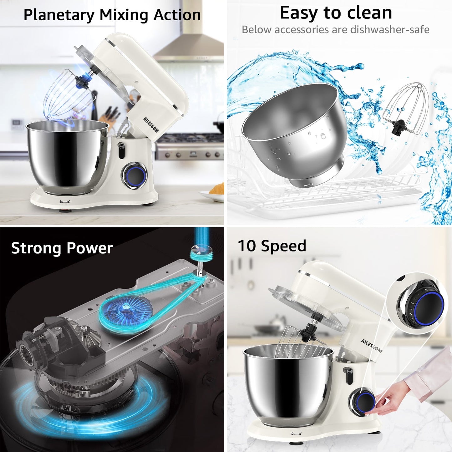 Ailessom 6QT Stand Mixer