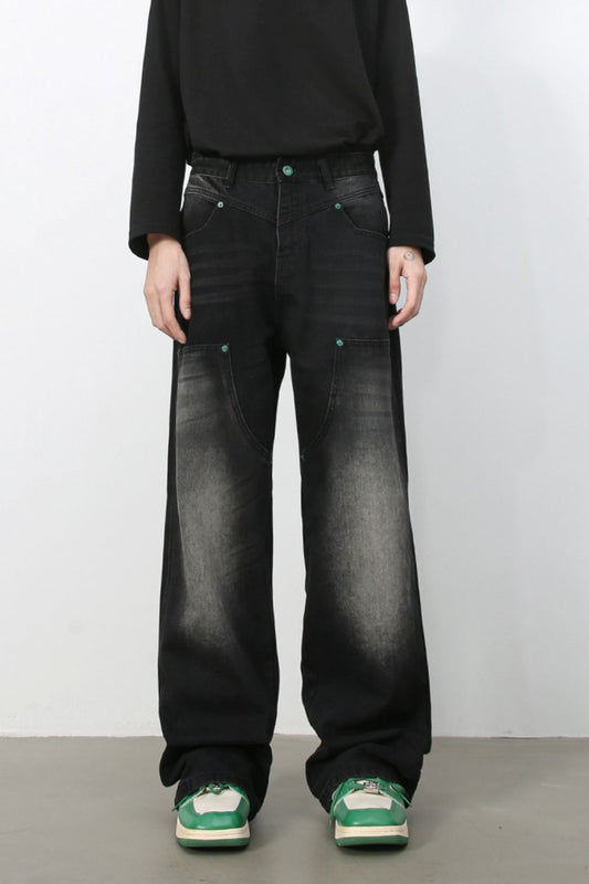 Men's Wide Leg Jeans