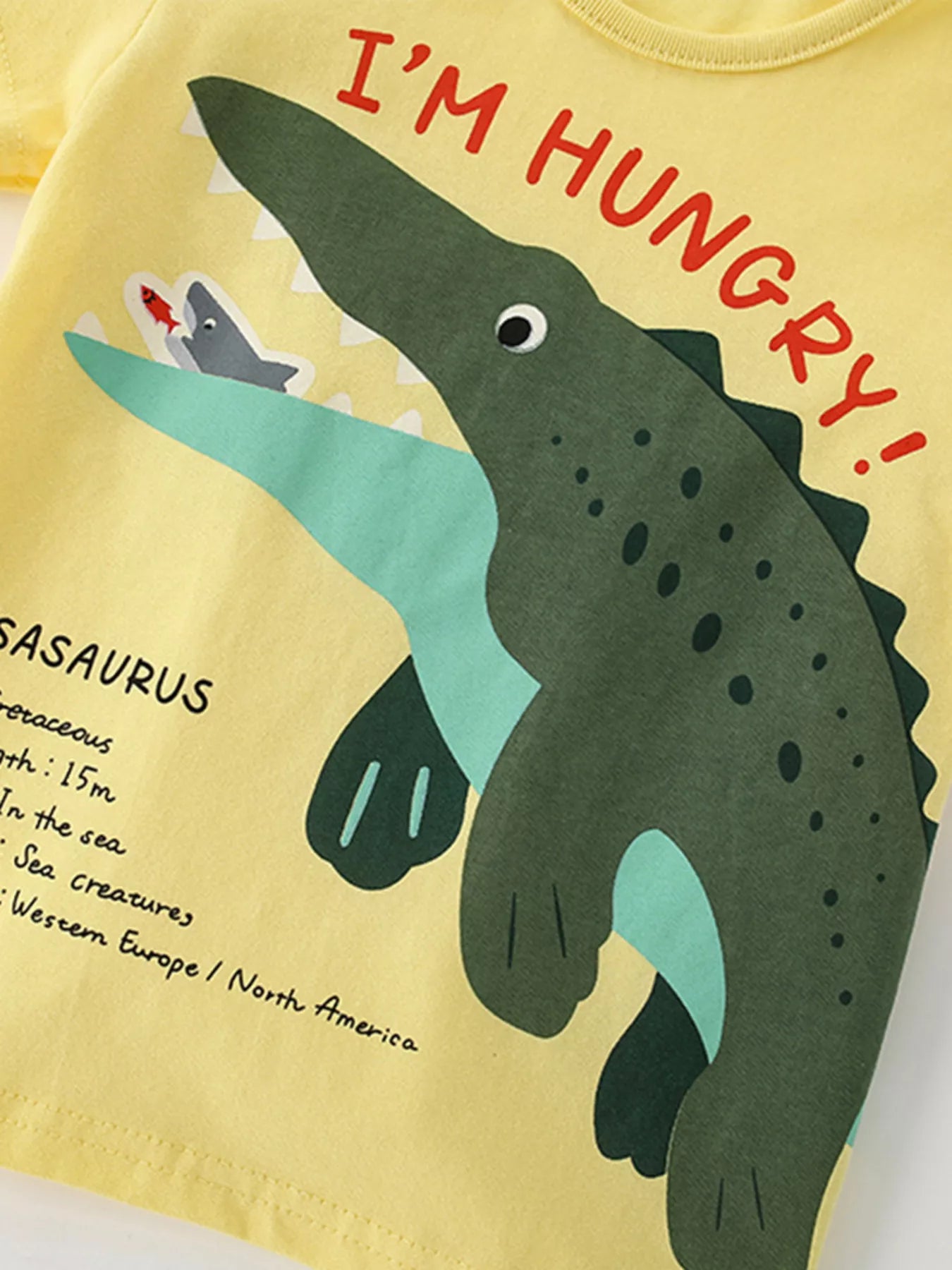 Children's Crocodile Short Sleeve T-Shirt