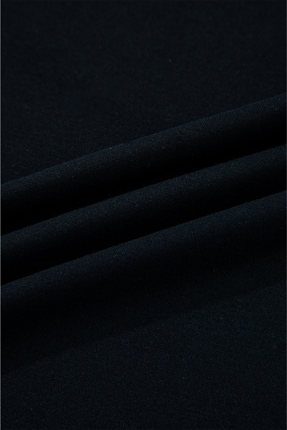  Black Preppy Striped Sleeve Loose Sweatshirt