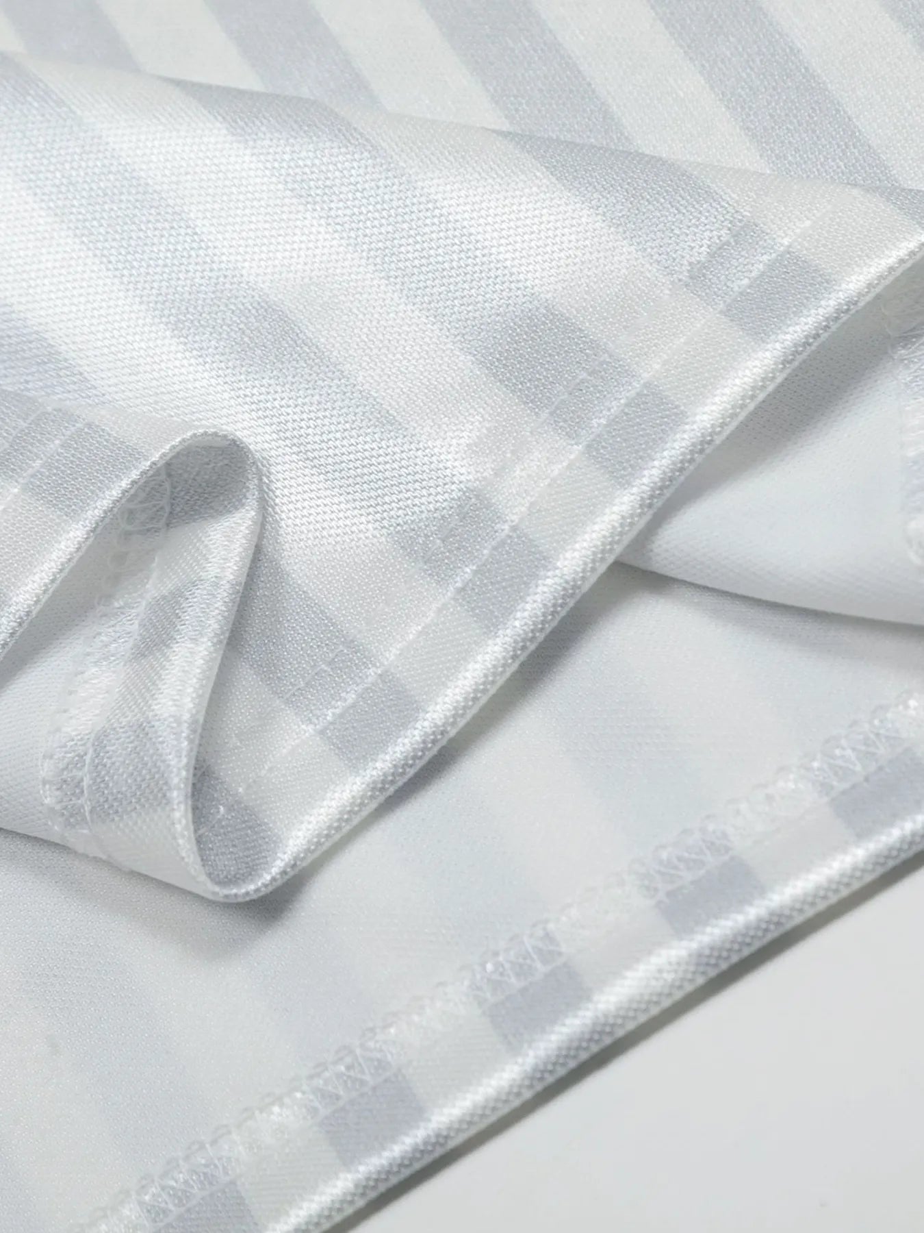 Men's Striped Contrast Collar Polo Shirt