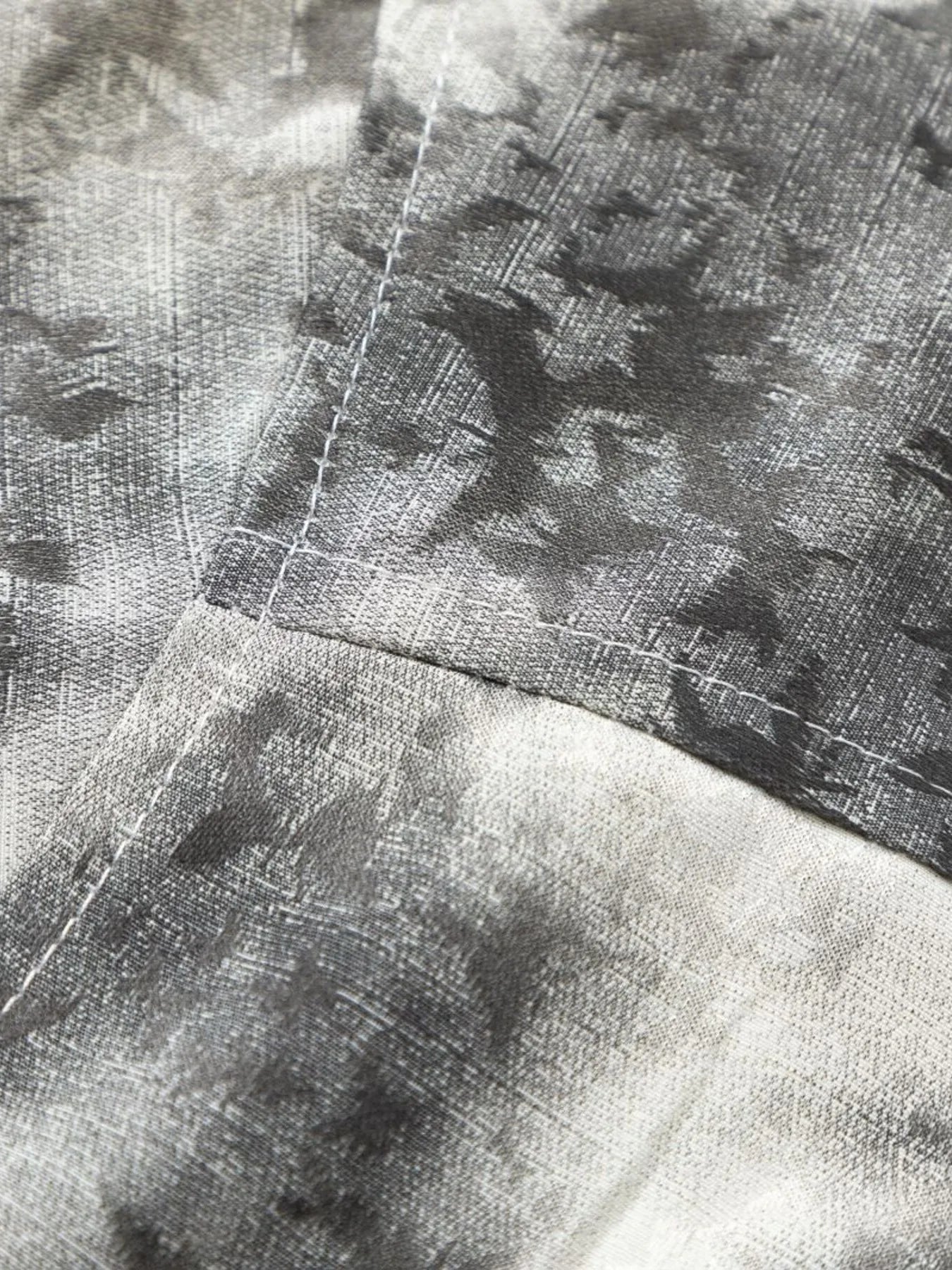 Men's Tie-Dye Print Short Sleeve Shirt