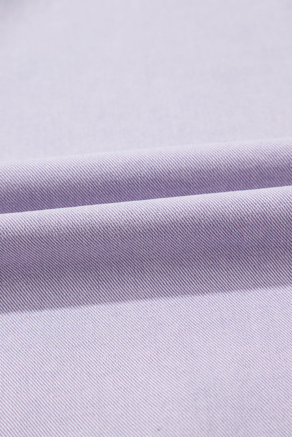 Orchid Petal Double Chest Pocket Denim Shirt Dress