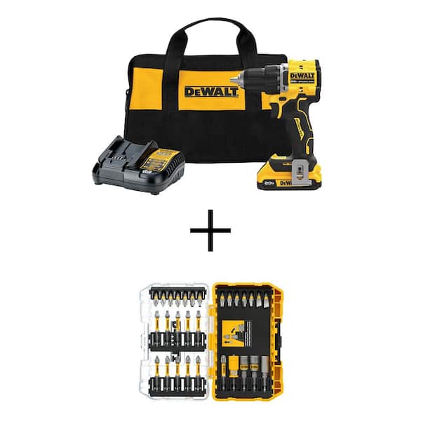 DEWALT ATOMIC 20V Cordless 1/2 in Drill/Driver Kit