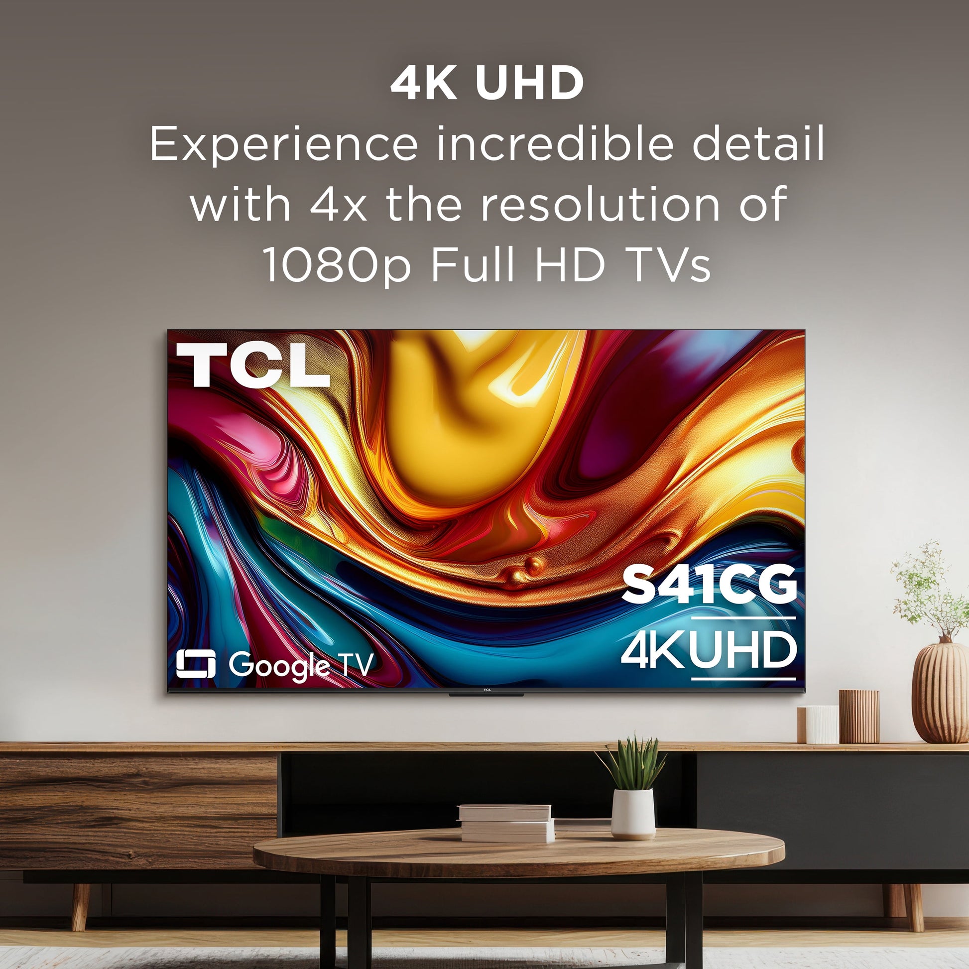 TCL S41CG 55" Smart TV Vision HDR, Atmos