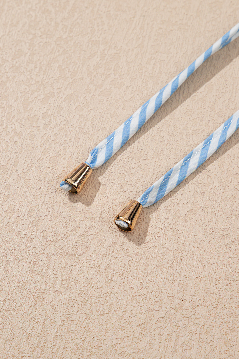 Sky Blue Floral Contrast Edge Ruffle Sleeve Tie Neck Mini Dress