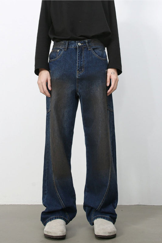 Men's Baggy Jeans with Pockets