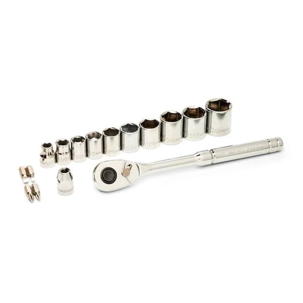 GearWrench 3/8" Drive 72-Tooth 6-Point SAE 16-Piece Tool Set