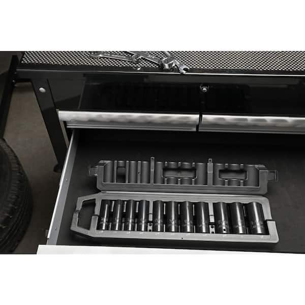 Husky 11-Piece 1/2 in. Drive Deep Impact Socket Set