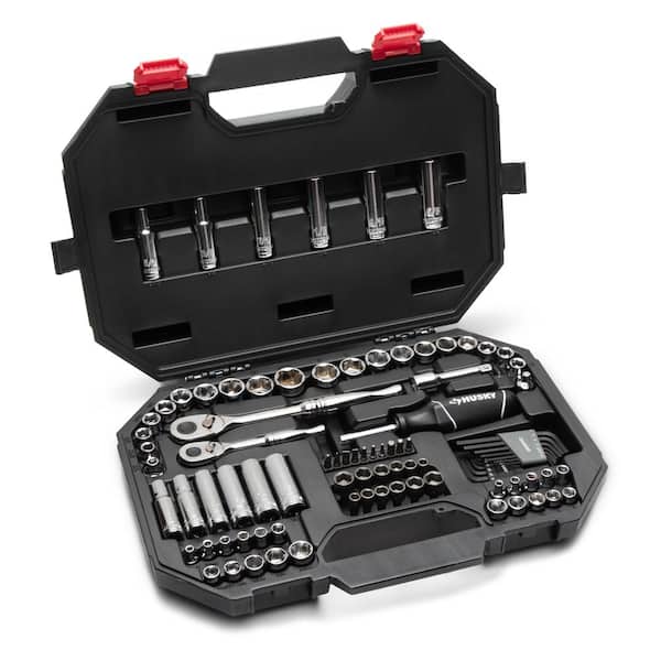 GEARWRENCH 3/8-In Drive 72-Tooth 6-Point Metric 16-Piece Mechanics Tool Set