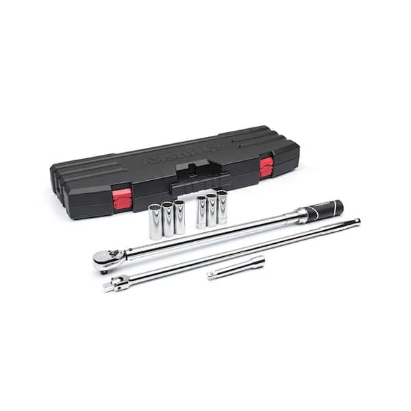 GEARWRENCH 3/8-In Drive 72-Tooth 6-Point Metric 16-Piece Mechanics Tool Set