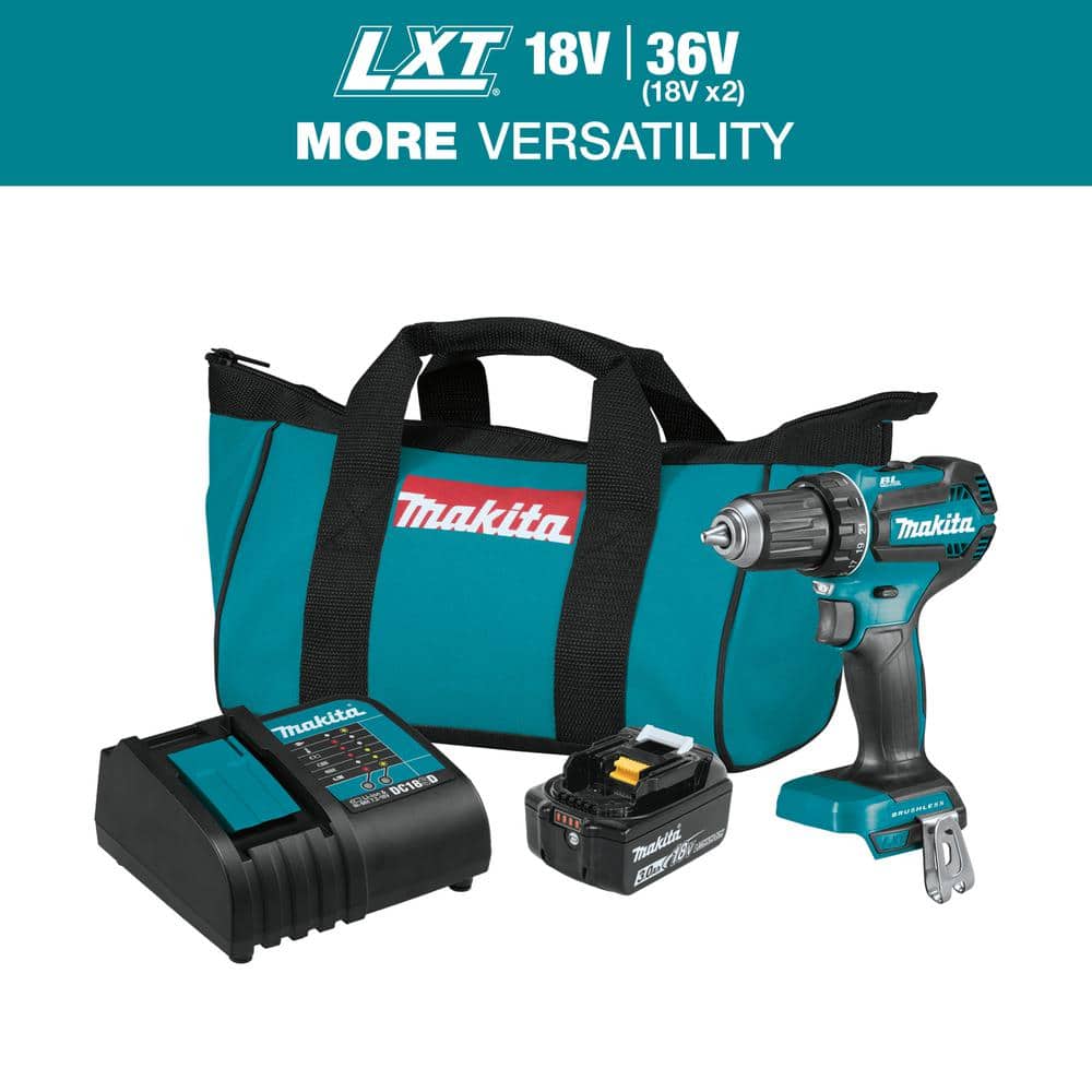 Makita 18V Brushless Cordless Driver Drill