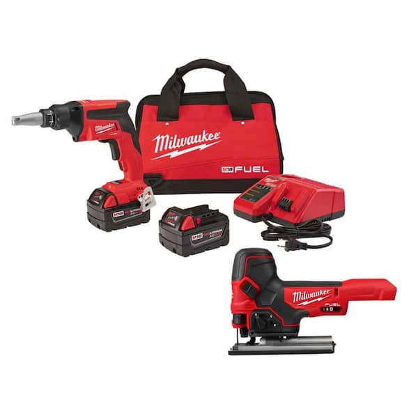 Milwaukee M18 FUEL 18V Drywall Screw Gun Kit