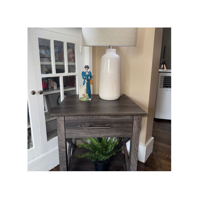 Laurel Foundry Modern Farmhouse Huckins End Table with Storage