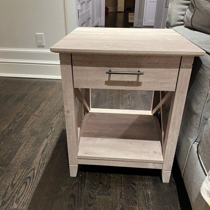 Laurel Foundry Modern Farmhouse Huckins End Table with Storage