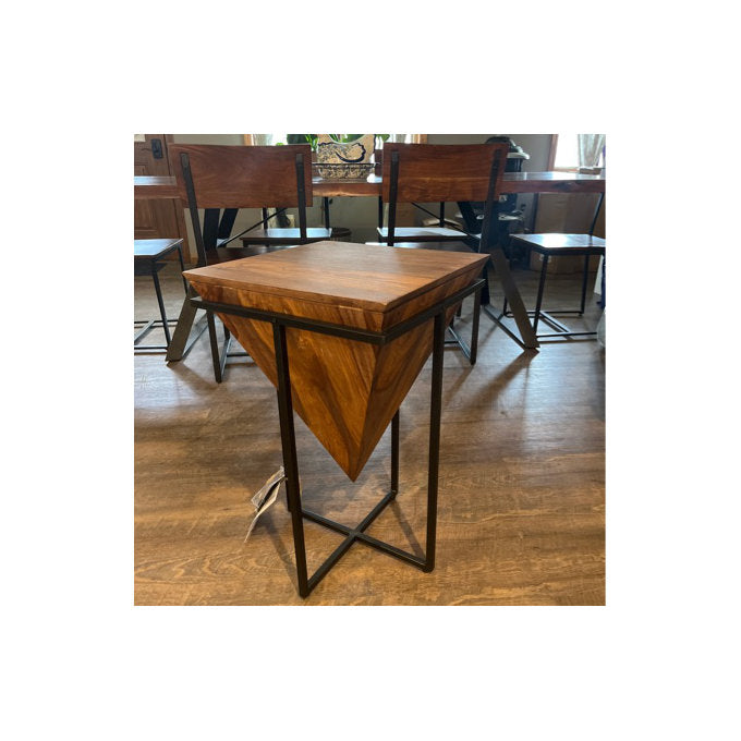 Trent Austin Gupton Solid Wood Cross-Leg End Table