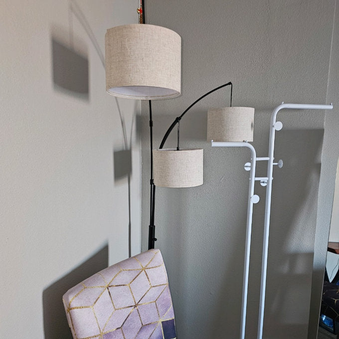 Latitude Run Bidal Modern Arc Tree 3-Light Floor Lamp