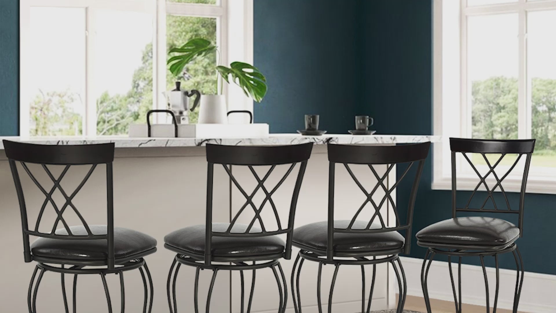 Classic Country Counter Height Bar Stool