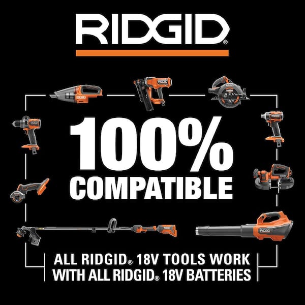 RIDGID 18V Cordless Drill Kit