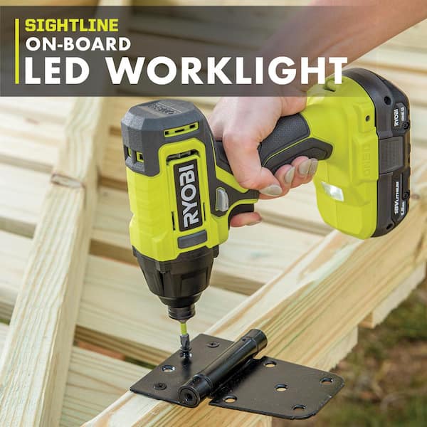 RYOBI Cordless Impact Drill/Driver Kit