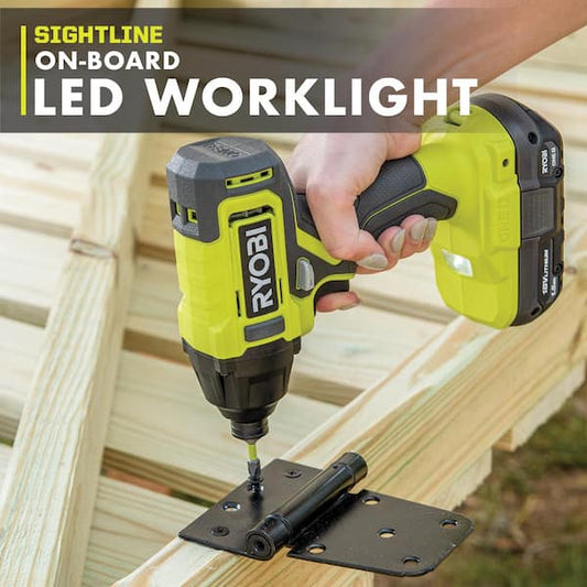RYOBI Cordless Impact Drill/Driver Kit